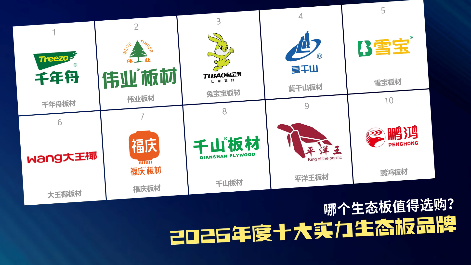 哪个生态板值得选购？2026年十大实力生态板品牌